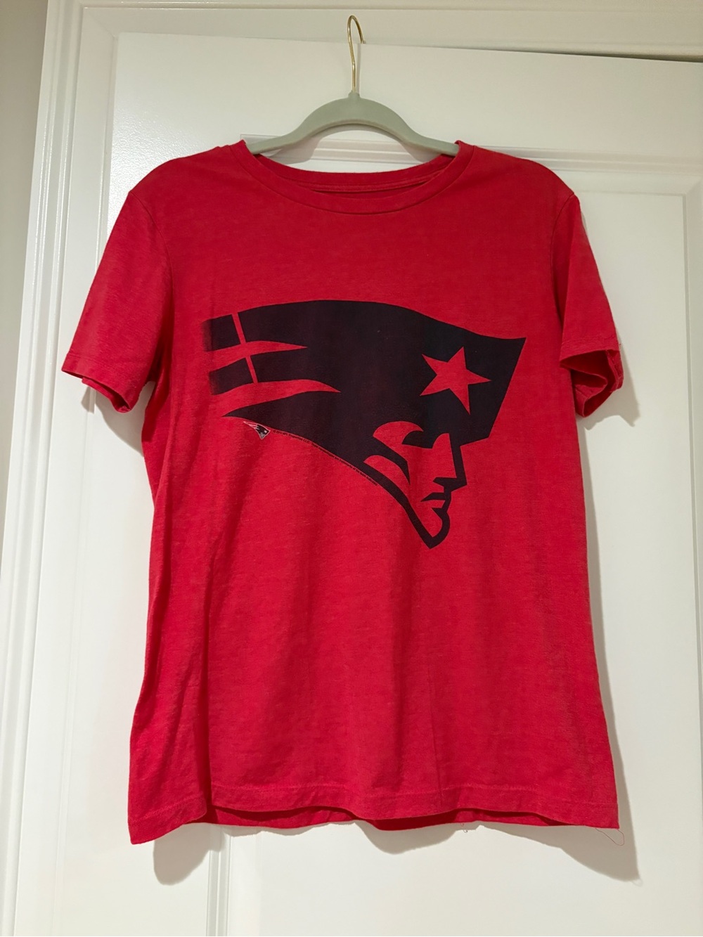 Boy’s Red Graphic Patriots Team Logo T-Shirt